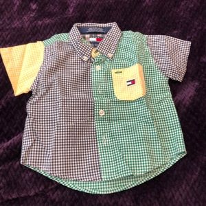Baby boys Tommy Hilfiger button up